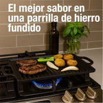 GRILLDUO™ - PARRILLA REVERSIBLE 2 EN 1 DE HIERRO FUNDIDO🔥+ ENVÍO GRATIS 🎁