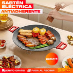 COOKPRO™ - SARTÉN ELÉCTRICA ANTIADHERENTE TIPO COREANO + ENVÍO GRATIS📦