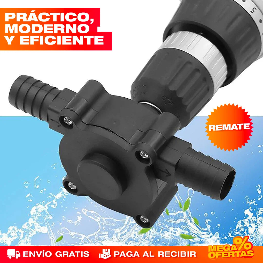 DRILLJET™ - CONVERTIDOR DE TALADRO A BOMBA DE AGUA