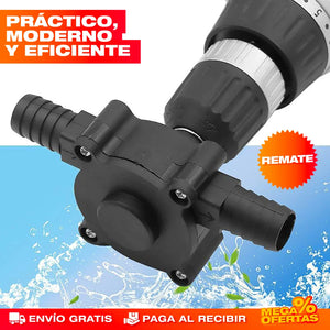 DRILLJET™ - CONVERTIDOR DE TALADRO A BOMBA DE AGUA