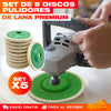 GLOSSPRO™ - SET DE DISCOS PULIDORES DE LANA + ENVÍO GRATIS📦