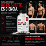 MUSCLE PEPTIDE 185™ - MAXIMIZA TU CRECIMIENTO MUSCULAR Y RECUPERACIÓN 💪 + ENVÍO GRATIS 🎁