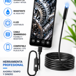 FLEXCAM™ - CÁMARA ENDOSCÓPICA ULTRA FINA Y RESISTENTE AL AGUA
