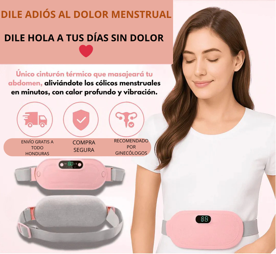 CALMFLOW™ - CINTURÓN TÉRMICO MENSTRUAL - ¡EL MEJOR ALIADO PARA TU CICLO MENSTRUAL! 🌸