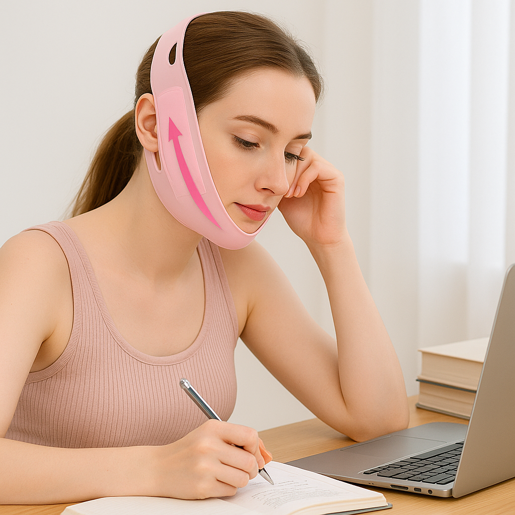 FACELIFT™ - FAJA REDUCTORA DE PAPADA - ¡DEFINE TU ROSTRO SIN CIRUGÍA!