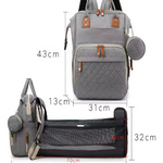 BABYGO™ - MOCHILA PAÑALERA MULTIFUNCIONAL + ENVÍO GRATIS📦