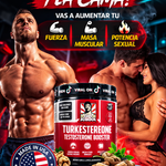 TURKESTERONE™ - ELEVA TU FUERZA Y VITALIDAD MASCULINA 120 CÁPSULAS + ENVÍO GRATIS📦