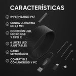 FLEXCAM™ - CÁMARA ENDOSCÓPICA ULTRA FINA Y RESISTENTE AL AGUA